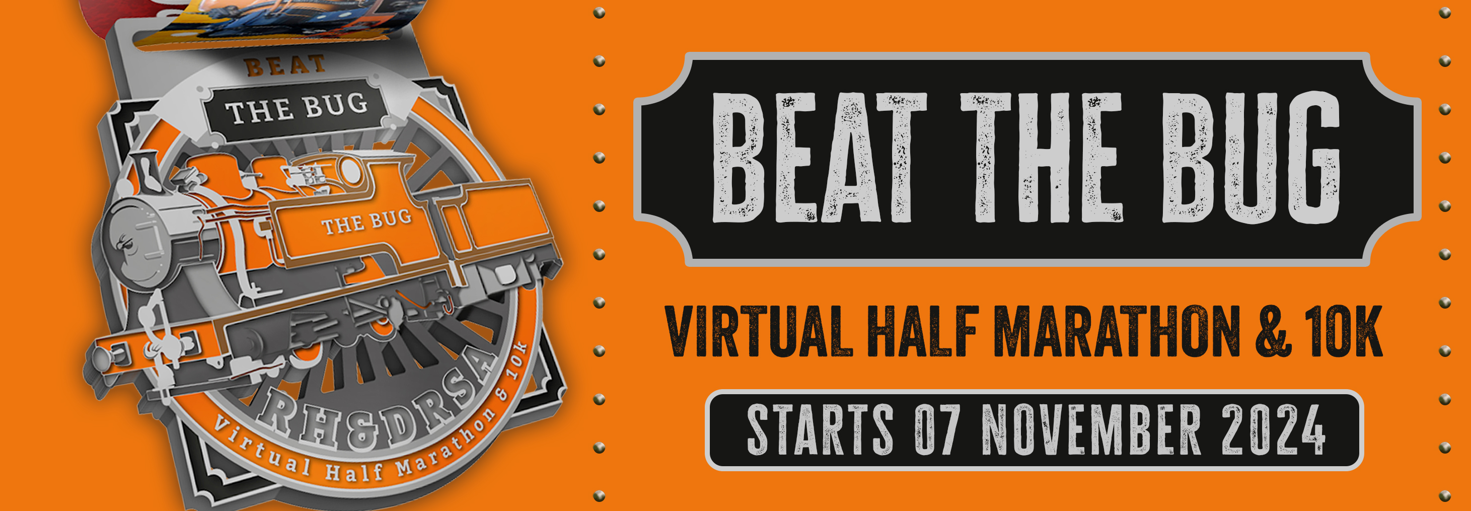 Beat the Bug Virtual Half Marathon & 10k